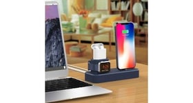 Station de charge pour station d'accueil pour iphone pour apple montre pour airpods 3in1