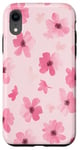 Coque pour iPhone XR Aura Coque de téléphone esthétique rose - Motif super mignon