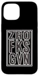 iPhone 15 Zero F ks Given Bold Graphic Zro Fks Gvn Case