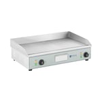 Royal Catering Dobbelt stegeplade - 400 x 730 mm 2 2,200 W