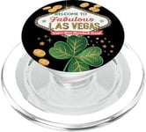 Shamrock Crazy - Jeu de hasard pour la Saint-Patrick de Las Vegas PopSockets PopGrip pour MagSafe