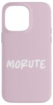 Coque pour iPhone 14 Pro Max Morute Aesthetic Poupée effrayante + mignon Horreur Goth Carquois