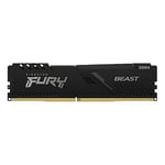 Kingston FURY Beast 16GB 3600MHz DDR4 CL18 Desktop Memory Single Module KF436C18BB/16