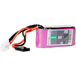 Hacker Pack de batterie (LiPo) 7.4 V 350 mAh Nombre de cellules: 2 25 C