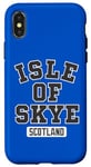 iPhone X/XS Isle of Skye Scotland Faux Stitching Case