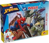 Double-Sided 108El Marvel Spiderman Floor Puzzle Lisciani 99702