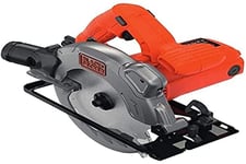 BLACK+DECKER CS1250LA-QS Scie circulaire 1250 W, Orange, Set de 2 Pièces