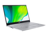 Acer Swift 3 SF314-59 - Intel Core i5 - 1135G7 / jusqu'à 4.2 GHz - Win 10 Familiale 64 bits - Carte graphique Intel Iris Xe - 8 Go RAM - 512 Go SSD QLC - 14" IPS 1920 x 1080 (Full HD) - Wi-Fi 6 - Argent pur - clavier : Français