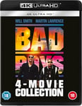 Bad Boys 4 Movie Collection 4K Ultra HD [Blu-ray] [Region A & B & C]