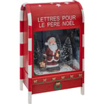 Déco de Noël Lumineuse Boîte aux lettres 12 led Blanc Froid - Feeric Christmas