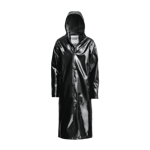 Stutterheim Stockholm Long Print Opal Black Svart