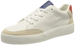 GANT Lagalilly, Basket Femme, Blanc Bleu Rouge, 39 EU