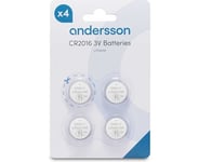 Andersson CR2016 Lithium 4-pcs