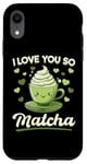 iPhone XR Matcha Green Tea Latte I Love You So Matcha Case