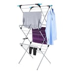 Minky 3 Tier Plus Clothes Airer, Silver