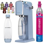 Saturator SodaStream Art Blue en flaska + BOLERO