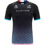 T-shirt Kappa  Maillot Kombat Gasly BWT Alpine F1 Team 2023  Noir