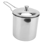 Deep Fryer Pot Easy To Clean Cooking Pot Deep Fryer With Strainer Basket For