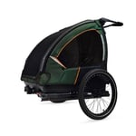 Nordic Cab Explorer Dog | Sykkelvogn, Pulk og Hundetrekk (Colour: Forest Green)