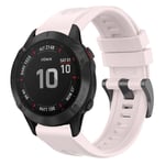 Garmin Fenix ​​6 Pro Silicone klockarmband - Rosa