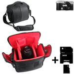 For Olympus PEN E-P7 Camera Bag Shoulder Large Waterproof + 16GB Memory