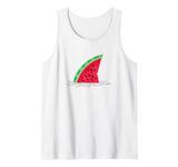 Watermelon Shark Fin Tank Top