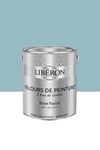 Peinture multisupport murs, plafonds et boiseries Velours de peinture bleu aigue marine Libéron 2,5L