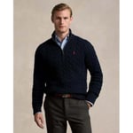 Sweat-shirt Ralph Lauren  Pull demi-zip  marine