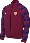 Nike Fc Barcelona Jacket Fcb M Nk Acdpr Anthm Jkt K Gx, Noble Red/Deep Royal Blue/White, FB3043-620, 2XL