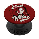 Marvel Black Widow Movie Retro Portrait PopSockets Swappable PopGrip