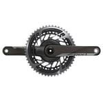 Sram Red AXS D1 Quarq DUB Power Meter Chainset - 12 Speed 35/48 / Black 170mm