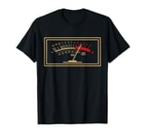 VU Meter Music Lovers Vinyl Record Collector Retro Novelty T-Shirt