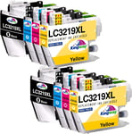 KINGWAY LC3219XL Ink Cartridges for Brother LC3219 XL LC3217 Ink for Work on of