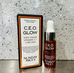 Sunday Riley CEO Glow Vitamin C + Turmeric Face Oil 5ml Mini New & Boxed