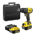 Stanley - Perceuse visseuse a percussion Brushless 60 Nm - Lithium 18V - 2 Batteries 4Ah fatmax V20 - SFMCD715M2K-QW