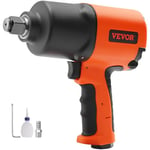 VEVOR Air Impact Wrench, 3/4-Inch Drive Air Impact Gun, Up to 1870ft-lbs Nut-Busting Torque, Composite Pneumatic Impact Wrench for Auto Repairs and Maintenance Heavy Duty