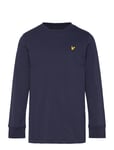 Lyle & Scott Plain Ls T-Shirt Marinblå