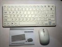 2.4Ghz Wireless Keyboard & Mouse Box Set for Samsung 55 Smart TV 6800 Series