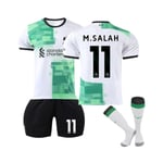 (2023/24 Liverpool bortatröja #11 M.Salah set 26(145-150CM)