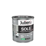 Julien Peinture Sols Extrême Intérieur et Extérieur - Chapes béton, ciment lissé, briques, asphalte, planchers et parquets - Gris Fossile 0,5 L