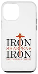 Coque pour iPhone 12 mini Le fer aiguise le fer Proverbes Salomon 27 verset 17 Bible