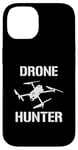 Coque pour iPhone 14 Drone Hunter Objet volant Contrôle de la circulation aérienne