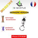 Bouton HOME universel fonction Retour (derniere version YF) IPHONE 7 8 PLUS ARGENT