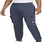 Nike Repeat Sw FLC Cargo Trousers Thunder Blue/MTLC Cool Grey XL