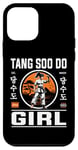 Coque pour iPhone 12 mini Tang Soo Do Girl : force et tradition dans le design