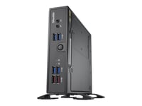 Shuttle Xpc Slim Ds50u7 - Barebone - Slim-Pc 1 X Core I7 1355U / Upp Till 5 Ghz Ulv - Ram 0 Gb - Intel Iris Xe-Grafik - Gigabit Ethernet - Svart