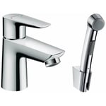 Talis e - Mitigeur pour lavabo avec douchette Bidette, chrome 71729000 - Hansgrohe