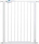 Munchkin Lindam Alloy Steel Stair Gate, 76 - 82 cm Tall Extra High, White 