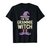 Halloween Witch Costume Gram Grandma Spooky Season Gift T-Shirt