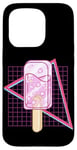 Coque pour iPhone 15 Pro Sakura Ice Drop Popsicle Kawaii Esthétique Pop Art